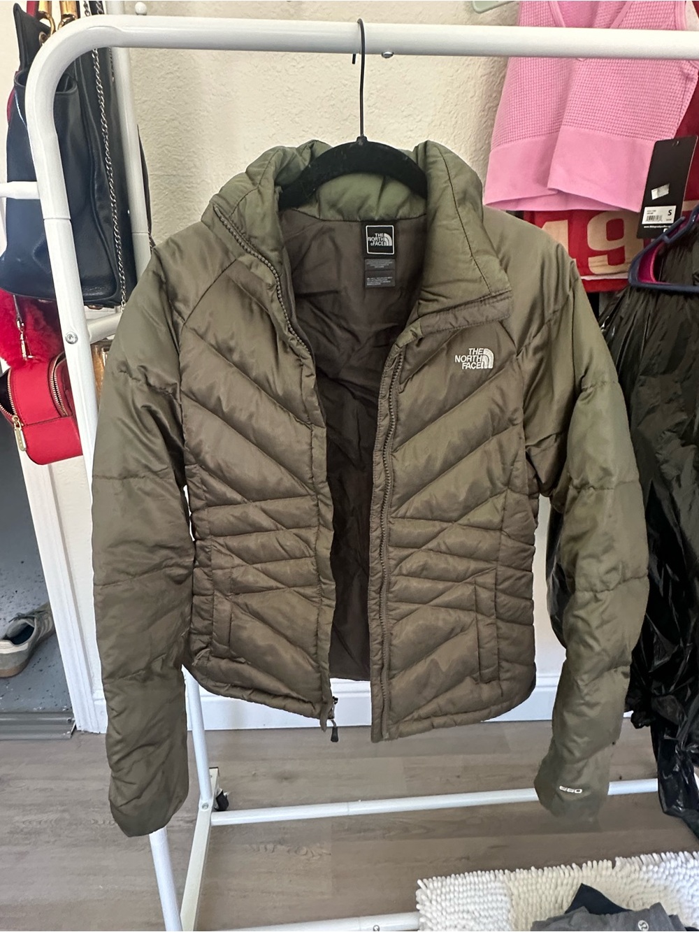 The North Face Women's Olive Puffer Jacket